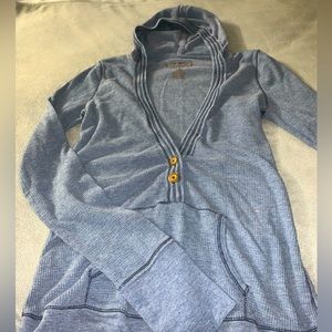 Maurice’s blue long sleeve with hood